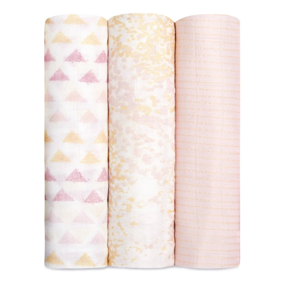 aden + anais bamboo 3 pack swaddles