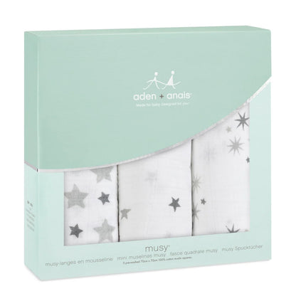 aden + anais 3 pack muslin squares