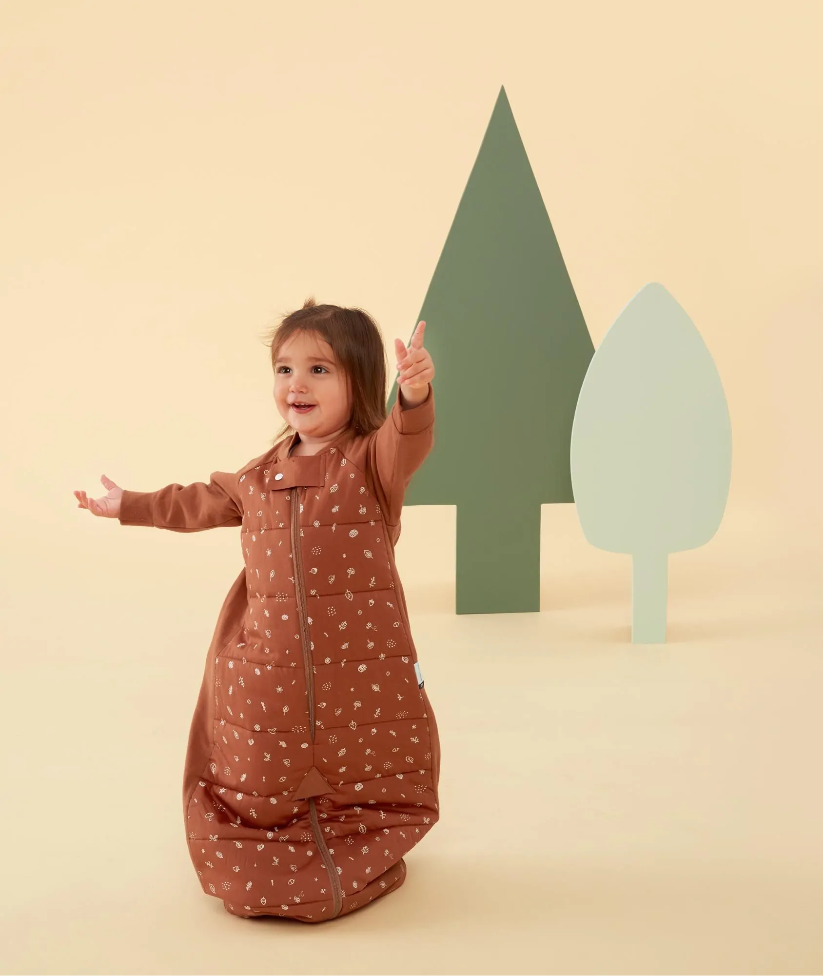 ergoPouch Sleep Suit Bag 3.5 Tog Acorn TM Baby